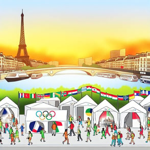 Naar de Olympische Spelen in Parijs