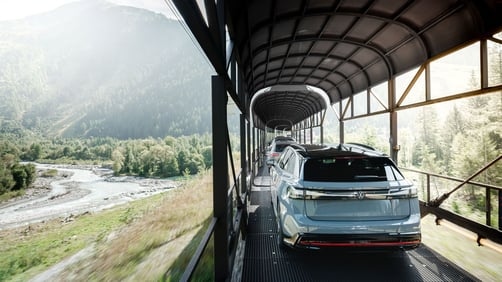 Autoverlad Furka Fahrt Sommer 2024